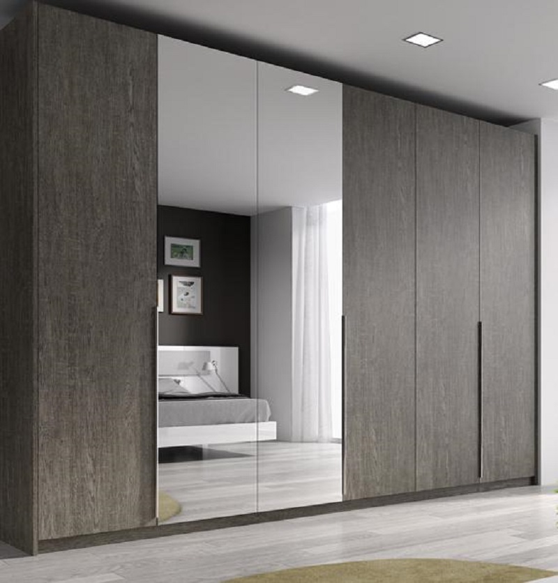 Placares con puerta de abrir con perfil